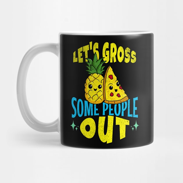 Let's Gross Some People Out Pineapple Pizza by belownormal